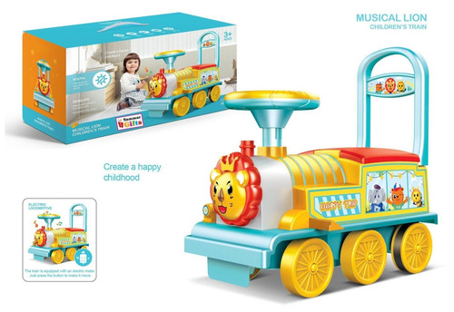 Ride lion electric train - 6v, on