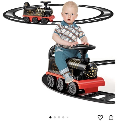 Kids ride train and track - ride,