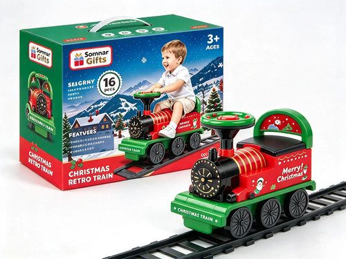 Electric train ride toy - 6v,