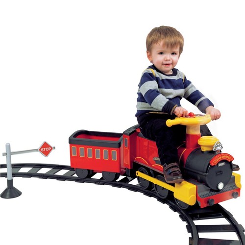 Steam train track 6v - &,